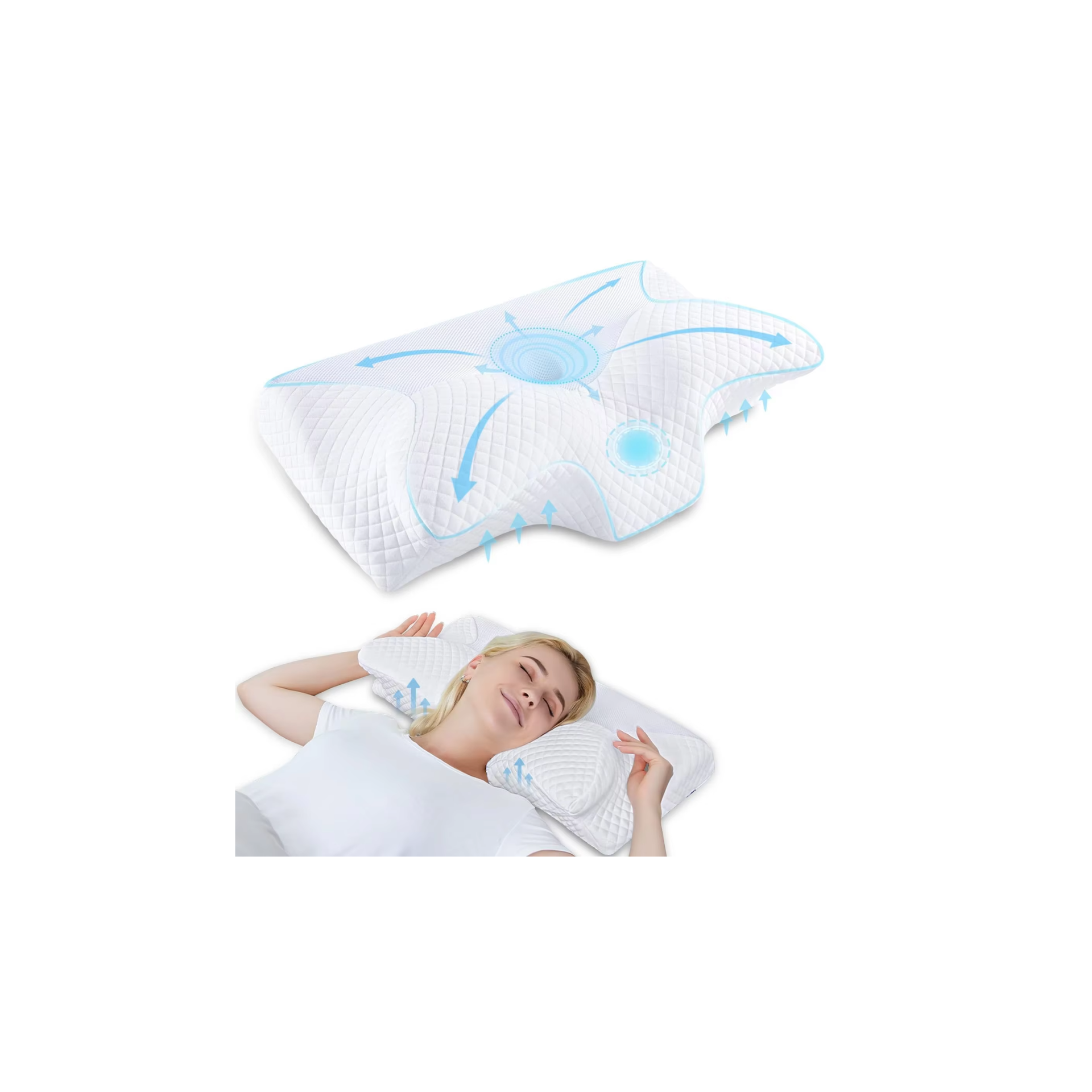 Omnira Memory Neck Pillow